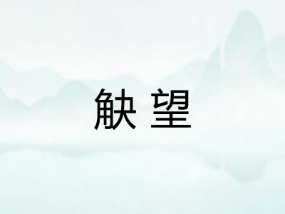 觖望
