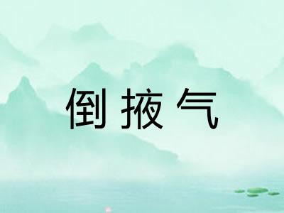 倒掖气
