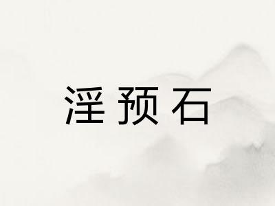 淫预石