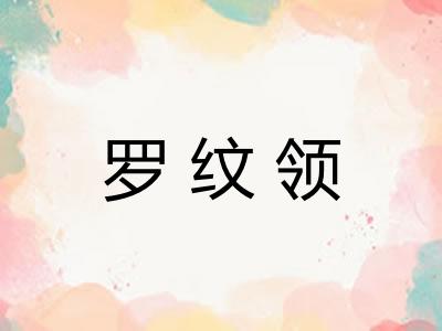 罗纹领