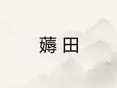 薅田