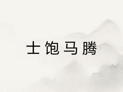 士饱马腾