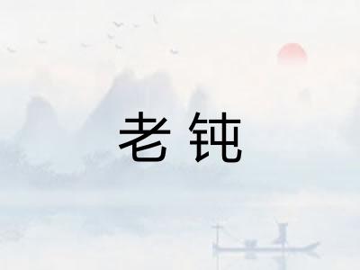 老钝