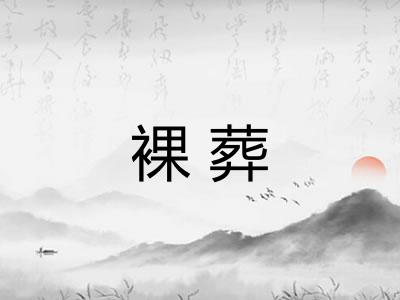 裸葬