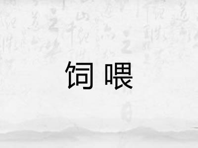 饲喂