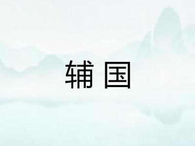 辅国