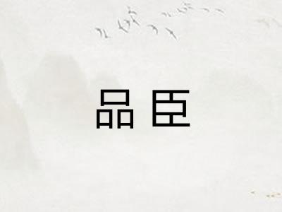 品臣