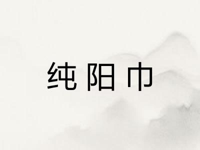 纯阳巾