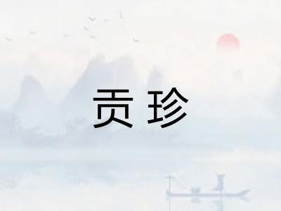 贡珍