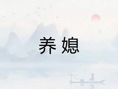 养媳