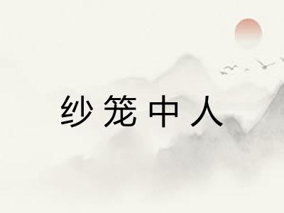 纱笼中人