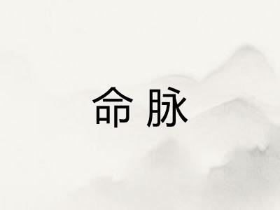命脉