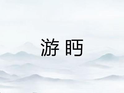 游眄