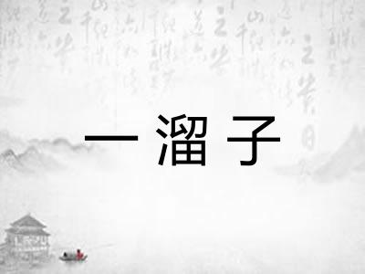 一溜子