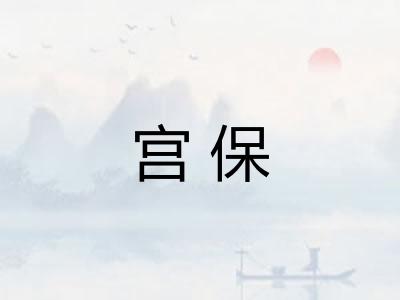 宫保