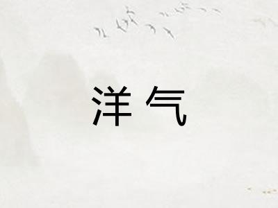 洋气