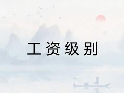 工资级别