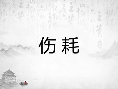 伤耗