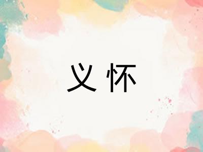 义怀