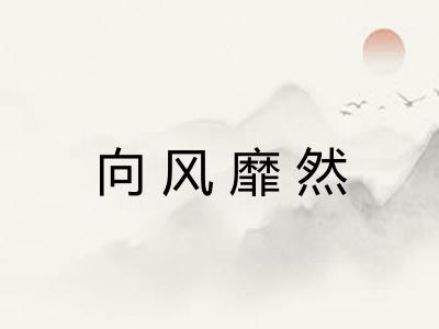 向风靡然