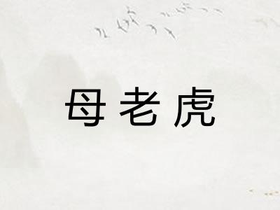母老虎