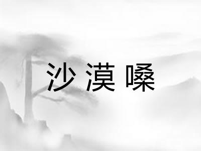 沙漠嗓