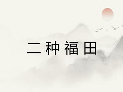 二种福田
