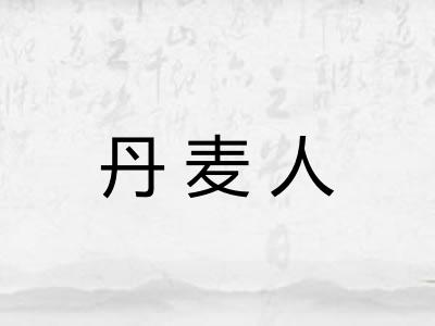 丹麦人