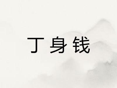 丁身钱