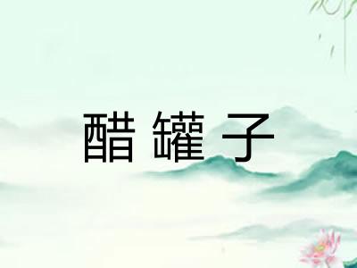 醋罐子