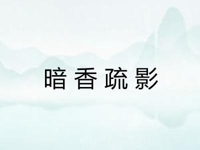 暗香疏影