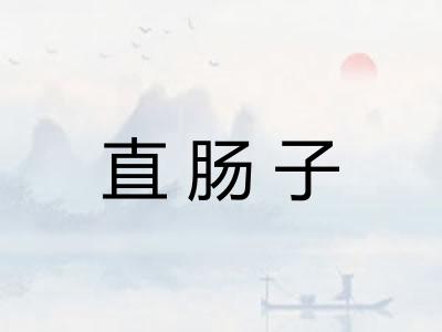 直肠子