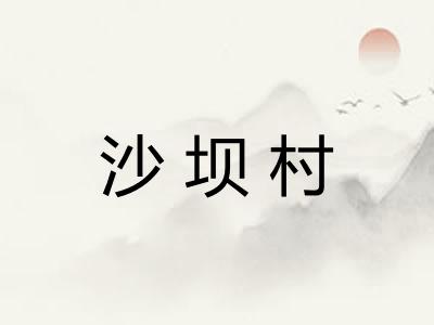 沙坝村