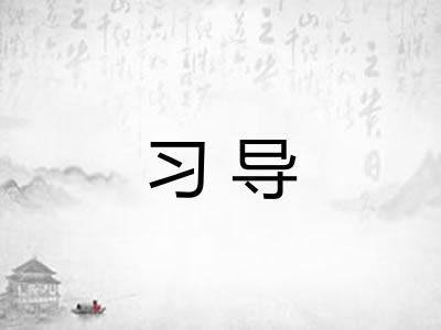 习导