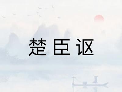 楚臣讴