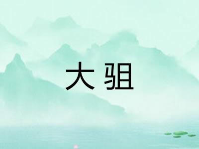 大驵