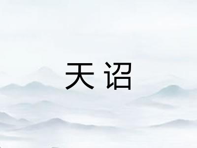 天诏