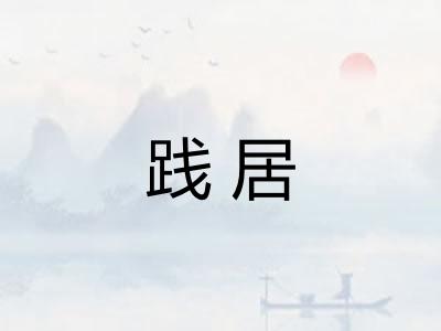 践居