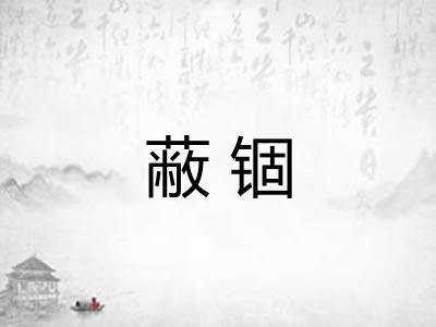 蔽锢