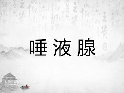 唾液腺