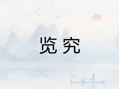览究