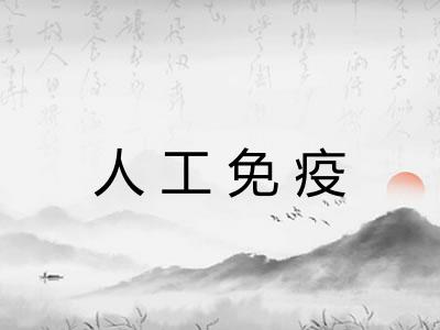 人工免疫 人工免疫