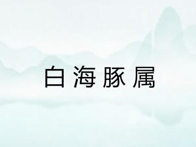 白海豚属