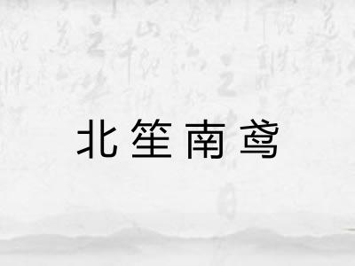 北笙南鸢