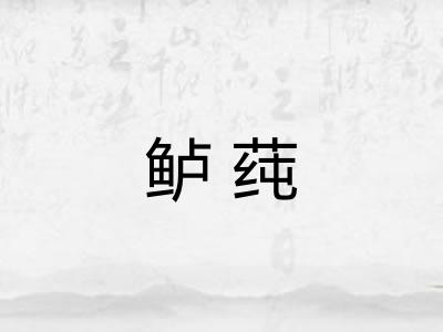 鲈莼