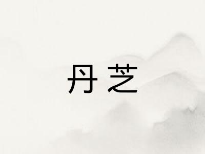 丹芝