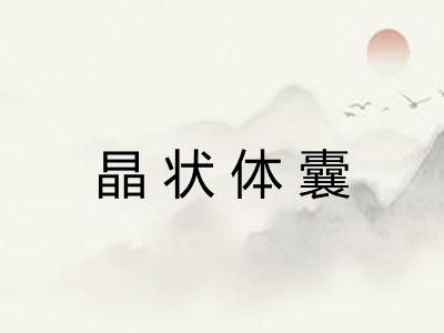 晶状体囊