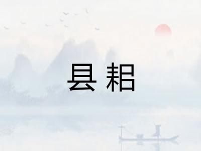 县耜