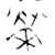 榮(金文·战国·战国)
